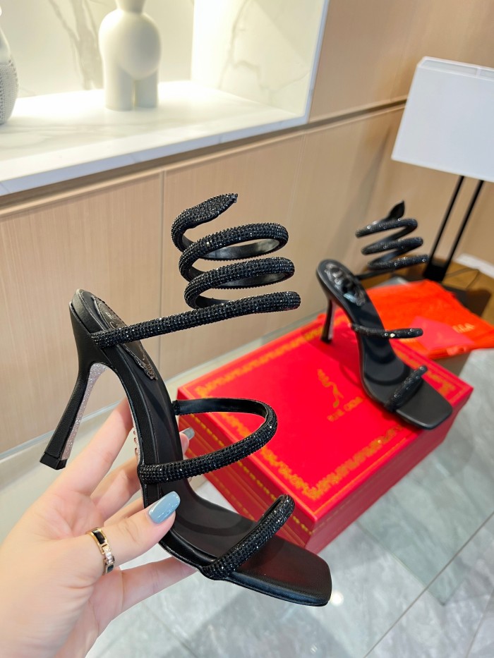 Women R*ene C*aovilla Top Quality Sandals 9.5CM