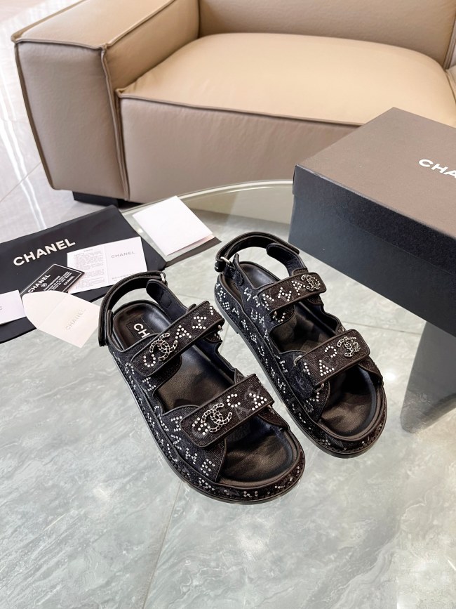 Women C*hanel Top Sandals
