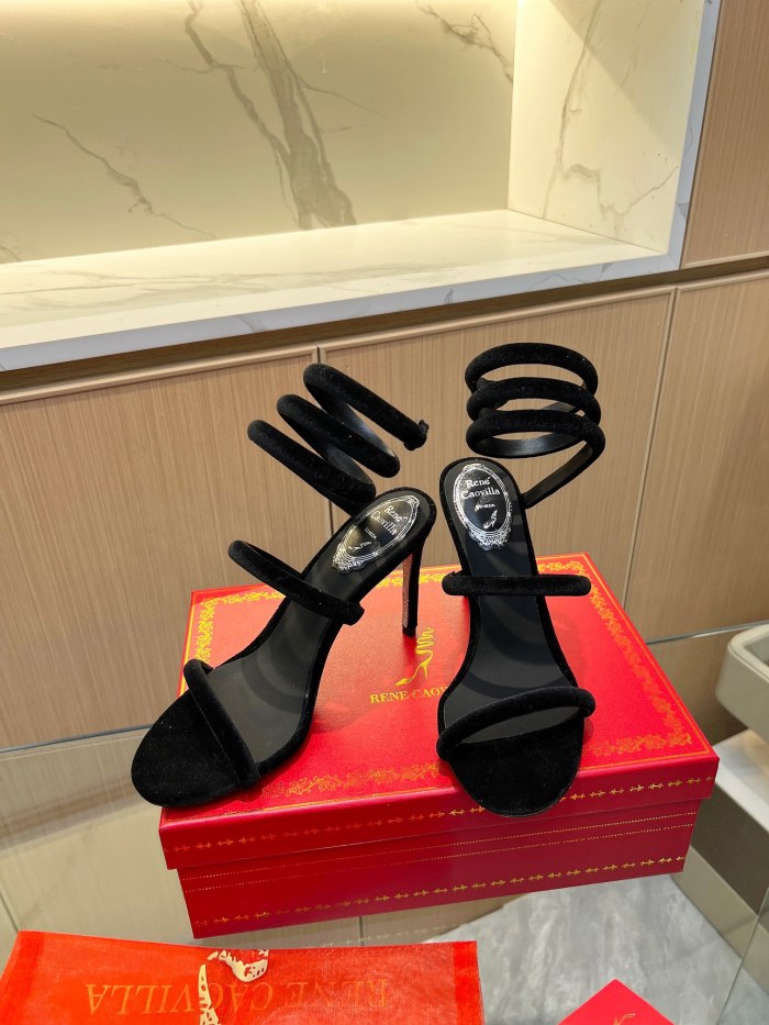 Women R*ene C*aovilla Top Quality Sandals 9.5CM