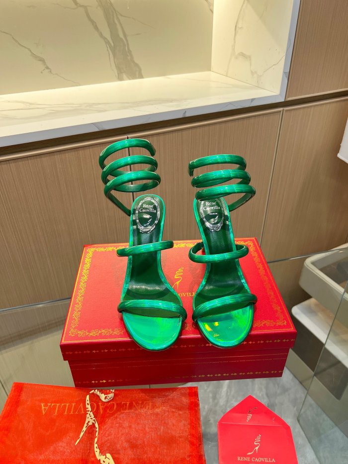 Women R*ene C*aovilla Top Quality Sandals 9.5CM