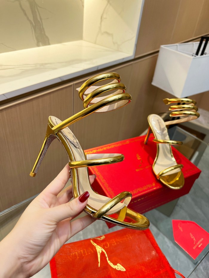 Women R*ene C*aovilla Top Quality Sandals 9.5CM