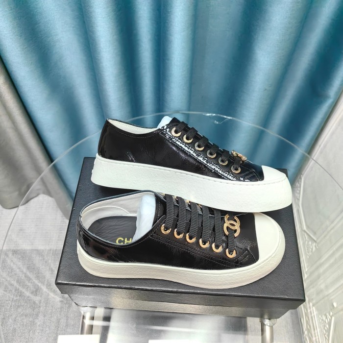 Women C*hanel Top Sneaker