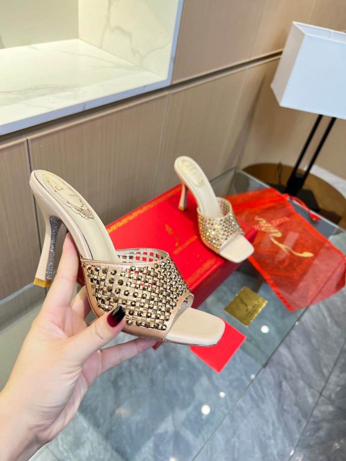 Women R*ene C*aovilla Top Quality Sandals 9.5CM