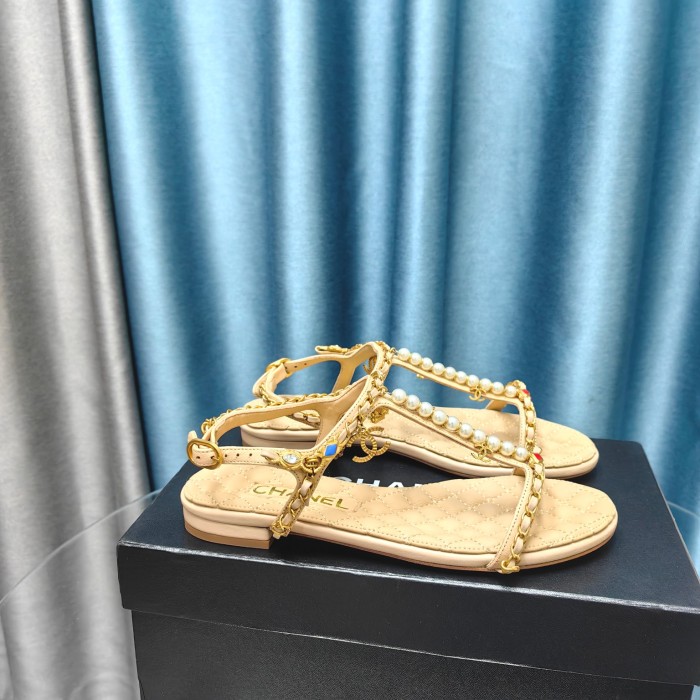 Women C*hanel Top Sandals