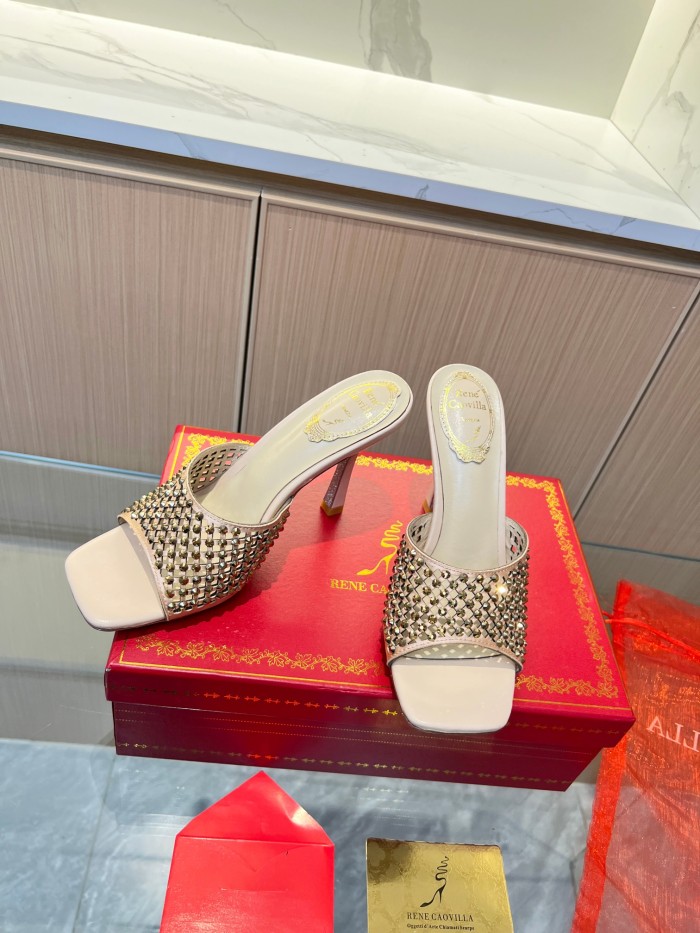 Women R*ene C*aovilla Top Quality Sandals 9.5CM