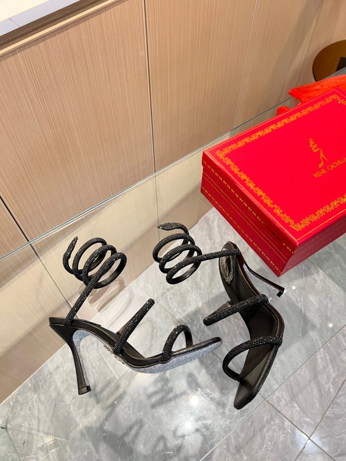 Women R*ene C*aovilla Top Quality Sandals 9.5CM