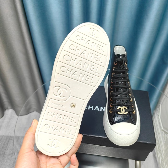 Women C*hanel Top Sneaker