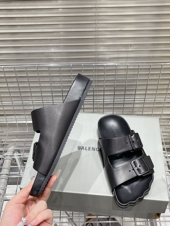 Men women B*lenciaga Top Sandals
