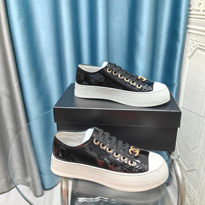 Women C*hanel Top Sneaker