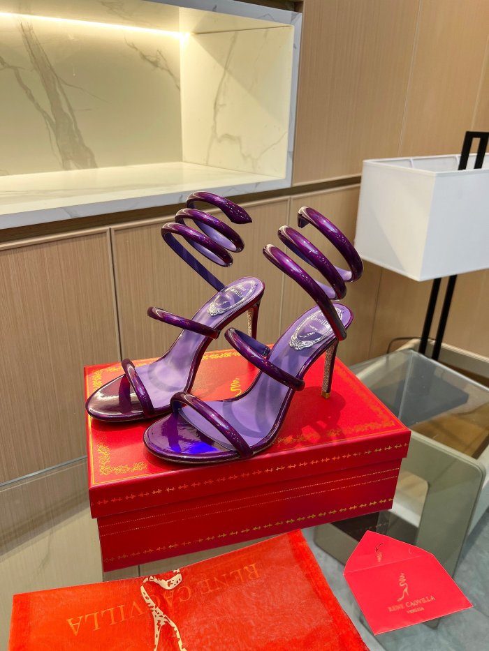 Women R*ene C*aovilla Top Quality Sandals 9.5CM