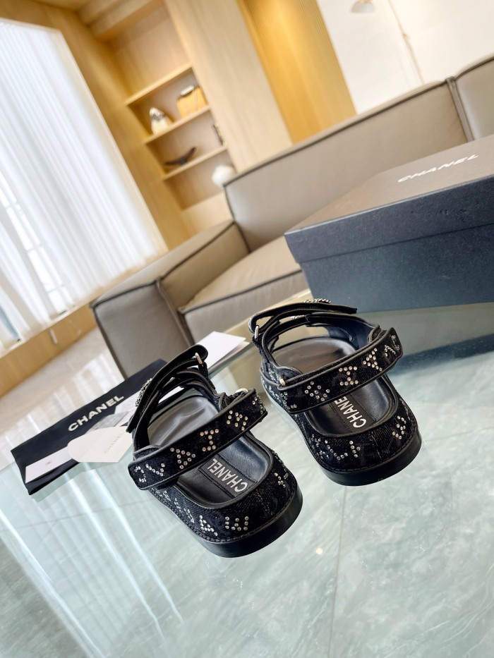 Women C*hanel Top Sandals