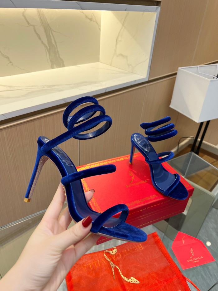 Women R*ene C*aovilla Top Quality Sandals 9.5CM