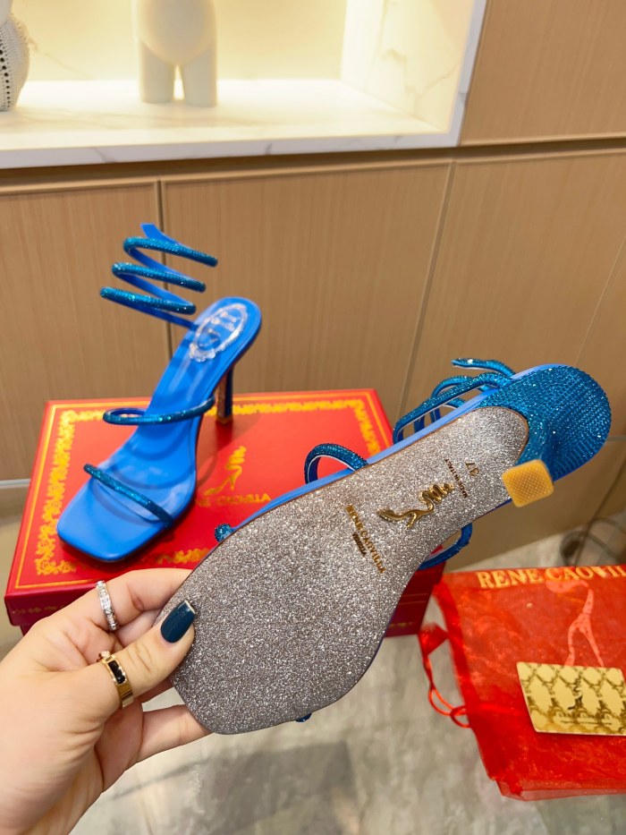 Women R*ene C*aovilla Top Quality Sandals 9.5CM