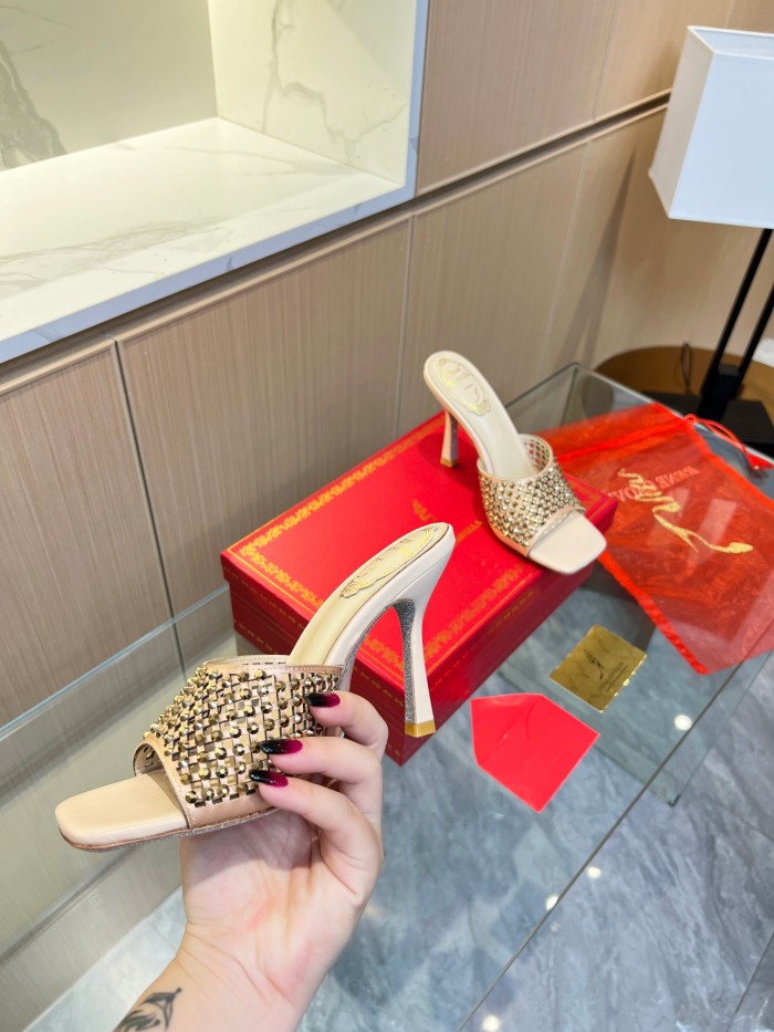 Women R*ene C*aovilla Top Quality Sandals 9.5CM