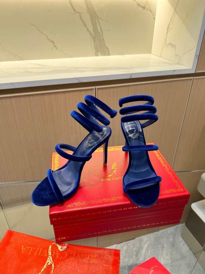 Women R*ene C*aovilla Top Quality Sandals 9.5CM