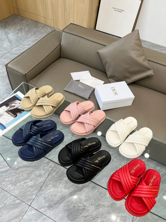 Women D*ior Top Sandals