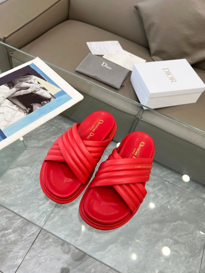 Women D*ior Top Sandals