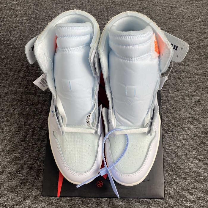 Air Jordan 1 xOFF WHITE NRG  AQ0818 100