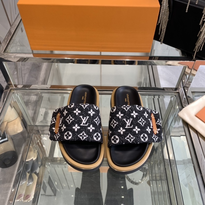 Men  L*ouis V*uitton Top Quality Sandals