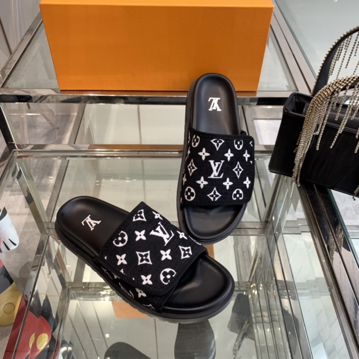Men  L*ouis V*uitton Top Quality Sandals