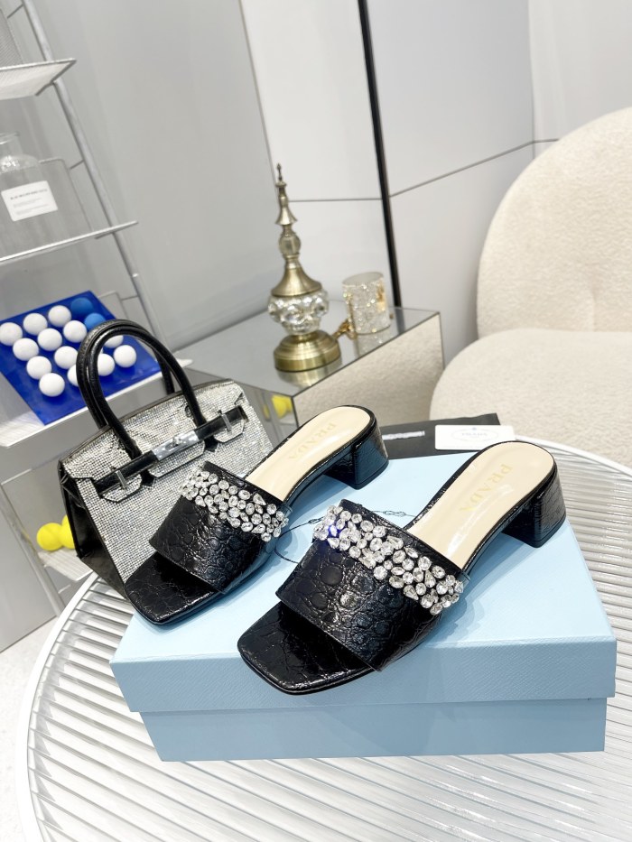 WoMen P*rada Top Sandals
