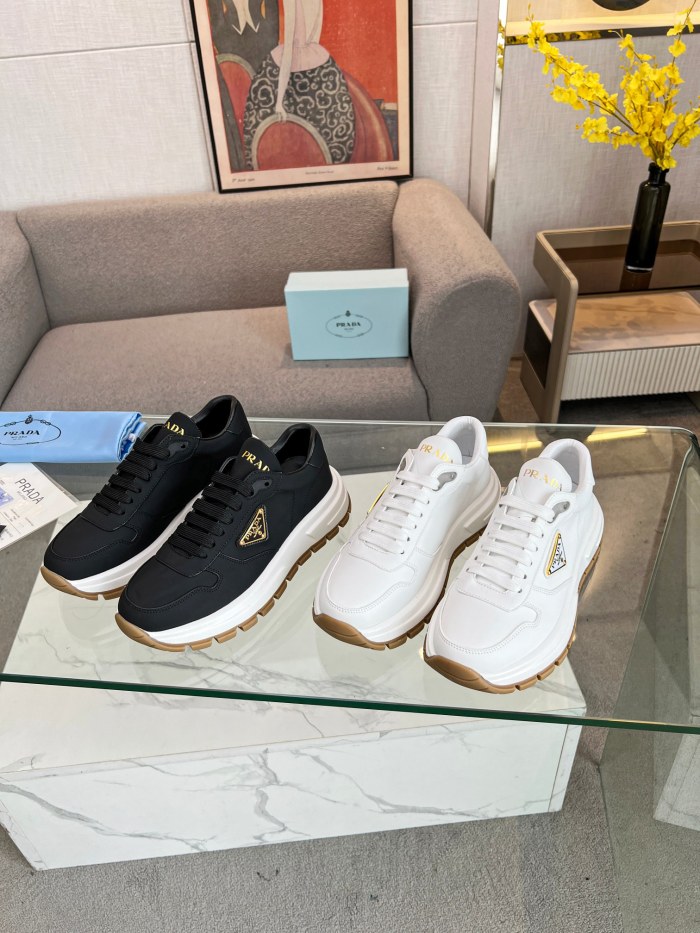 Men P*rada Top Sneakers