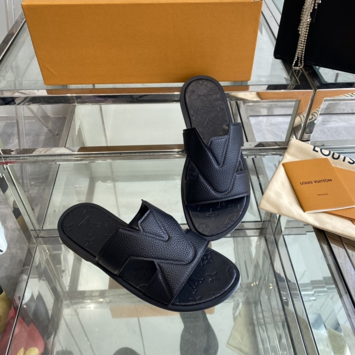 Men  L*ouis V*uitton Top Quality Sandals