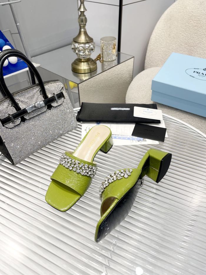 WoMen P*rada Top Sandals