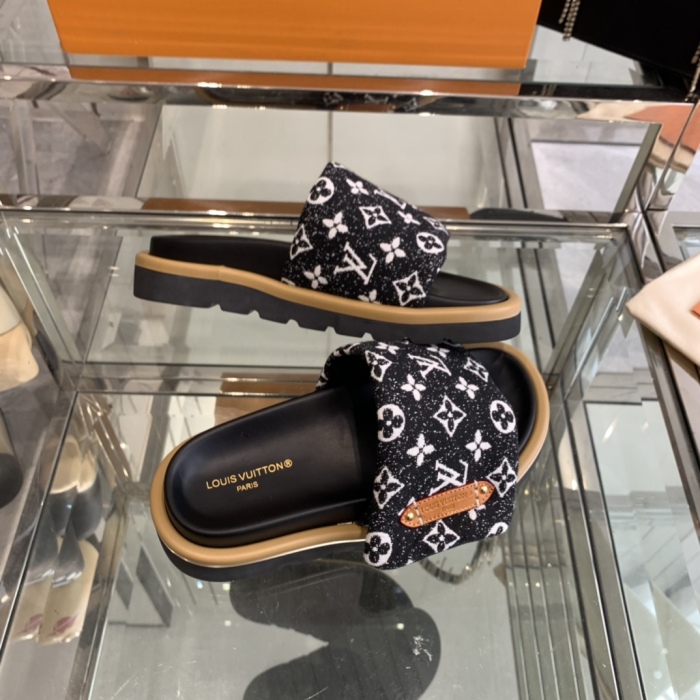 Men  L*ouis V*uitton Top Quality Sandals