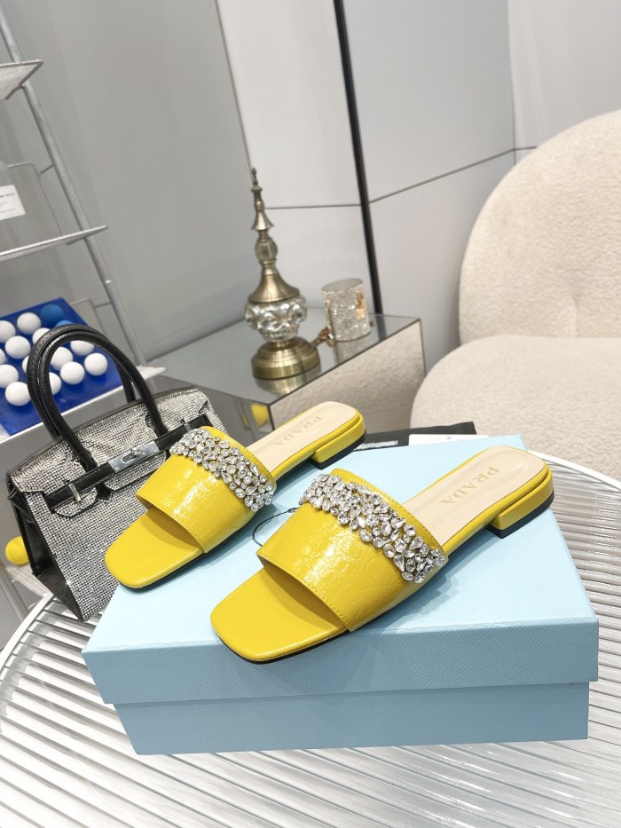 WoMen P*rada Top Sandals