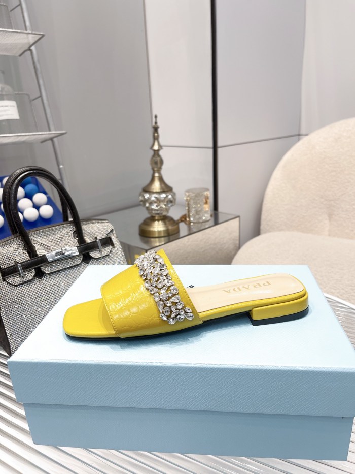 WoMen P*rada Top Sandals