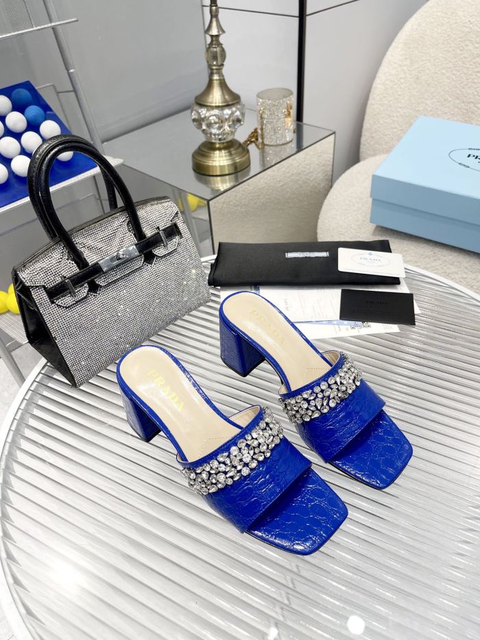 WoMen P*rada Top Sandals