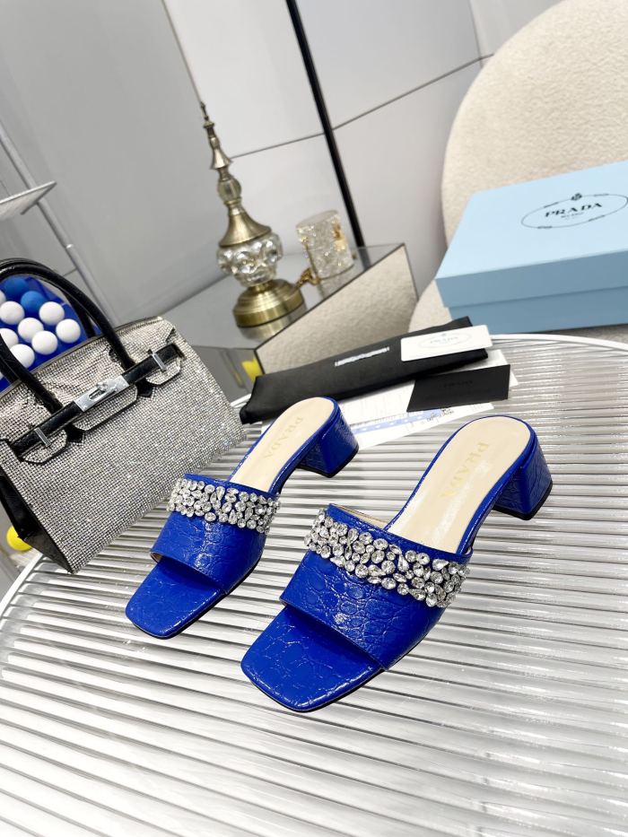 WoMen P*rada Top Sandals