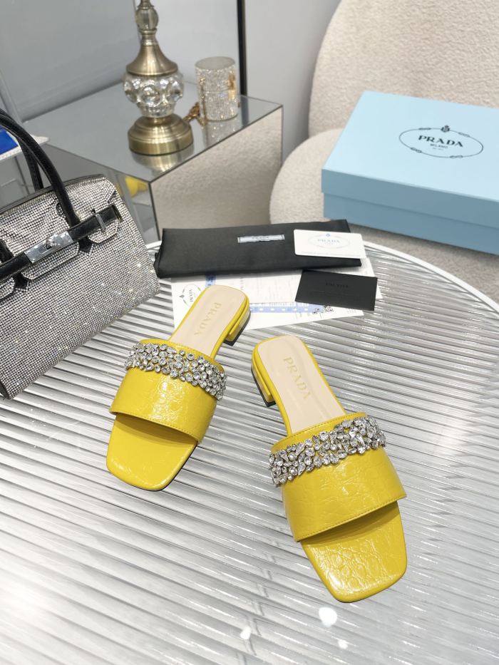 WoMen P*rada Top Sandals