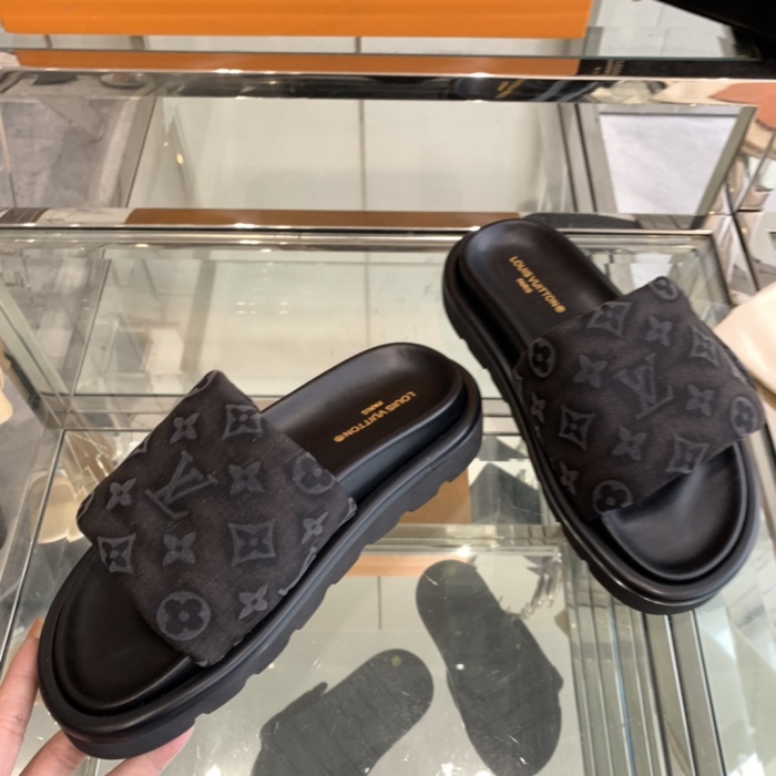 Men  L*ouis V*uitton Top Quality Sandals