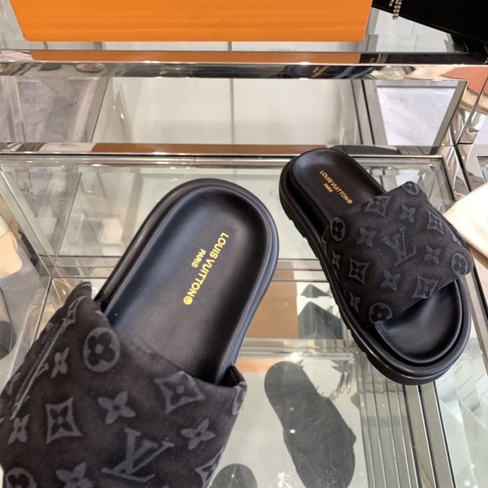 Men  L*ouis V*uitton Top Quality Sandals