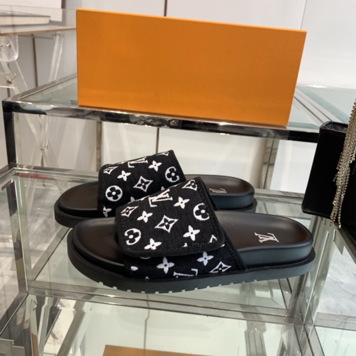 Men  L*ouis V*uitton Top Quality Sandals