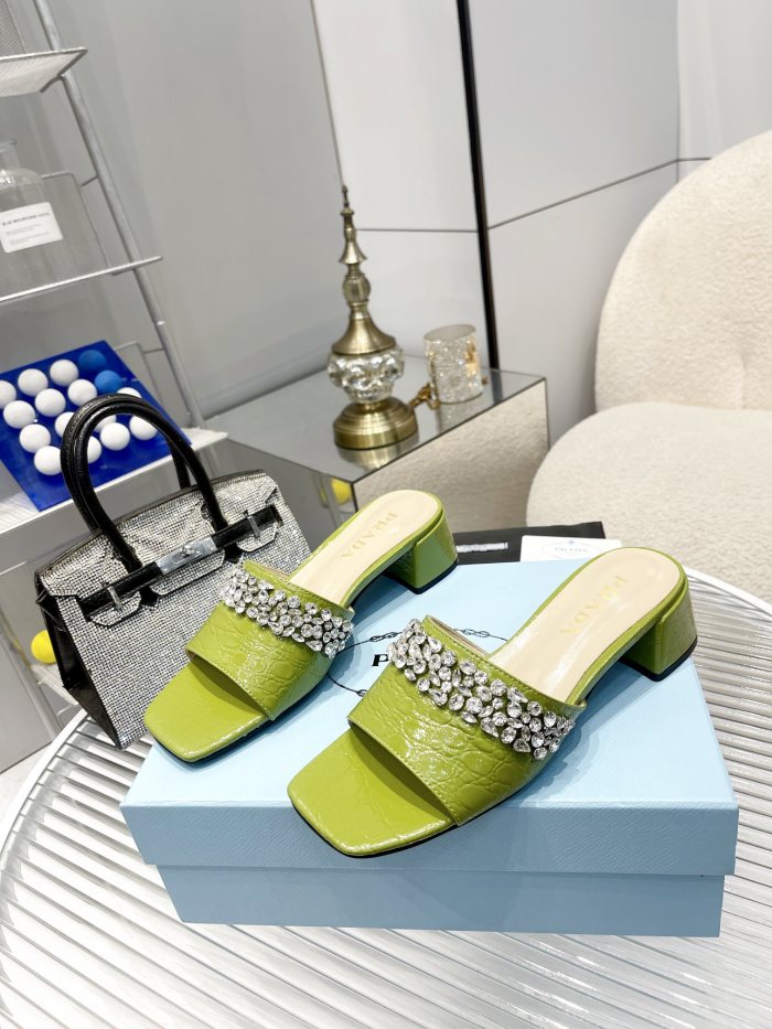 WoMen P*rada Top Sandals