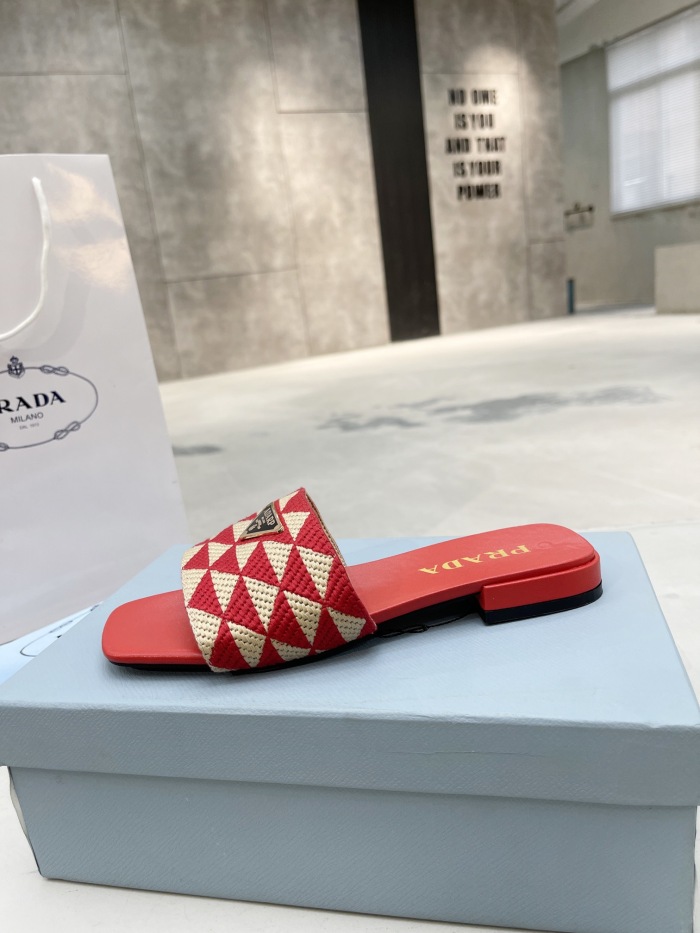 WoMen P*rada Top Sandals