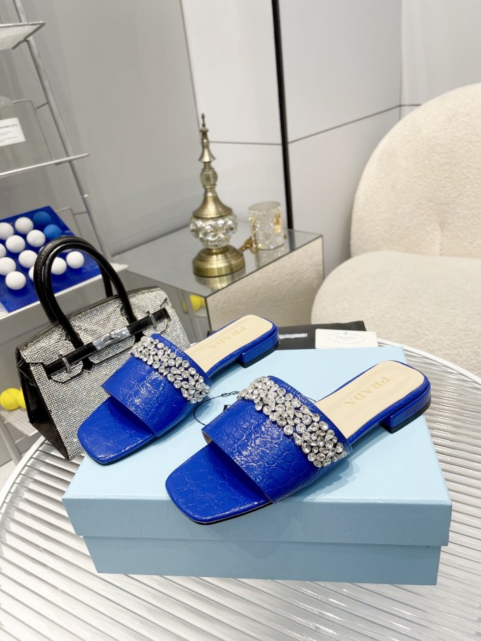 WoMen P*rada Top Sandals