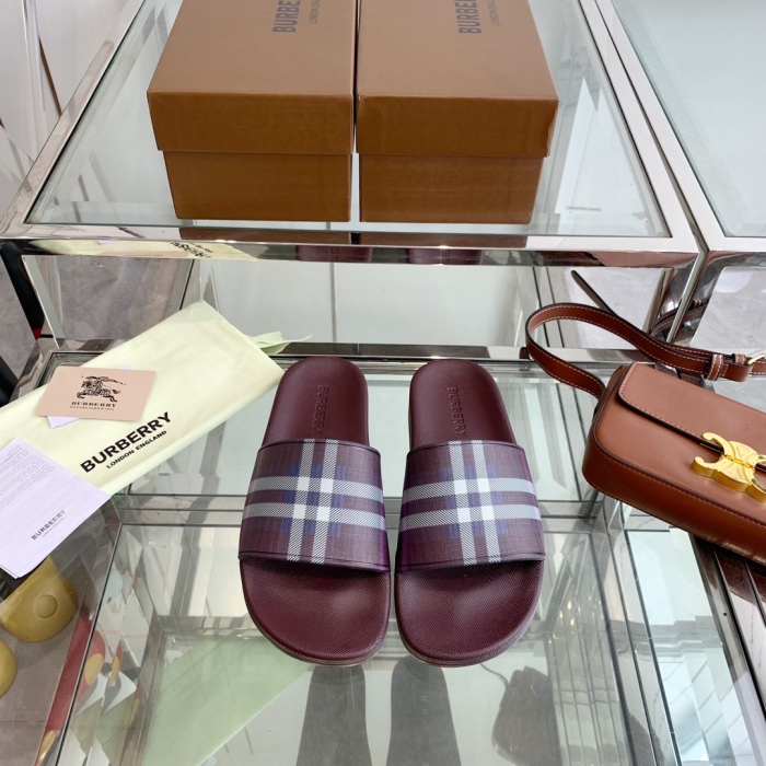 Men Women B*urberry Top Sandals
