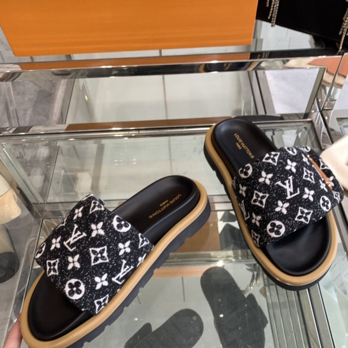 Men  L*ouis V*uitton Top Quality Sandals