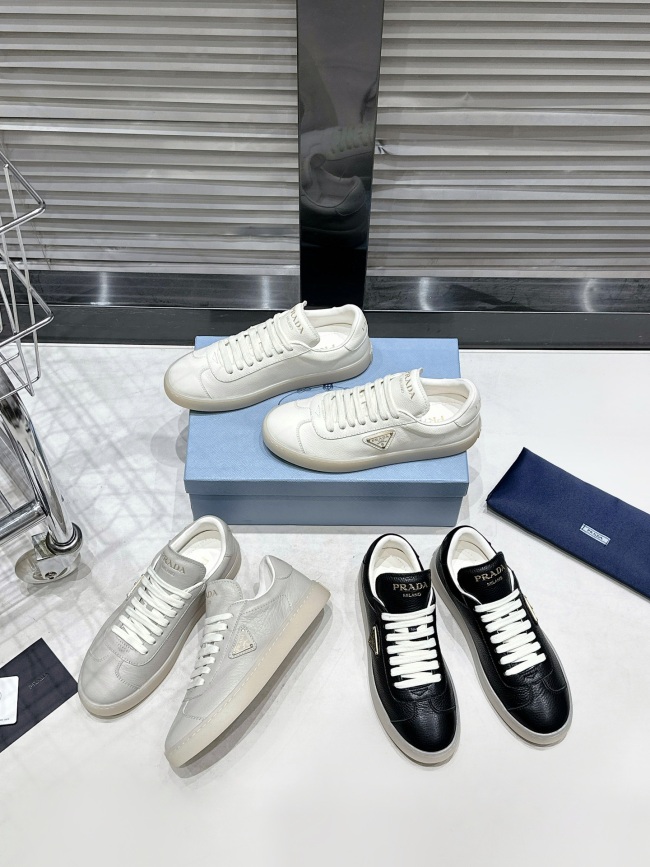 Men Women P*rada Top Sneakers
