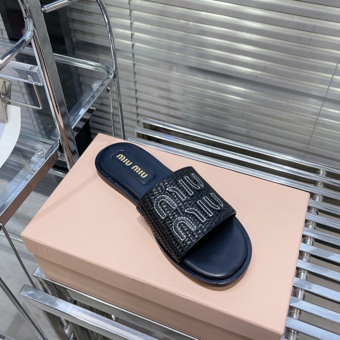 Women  M*iu M*iu Slipper
