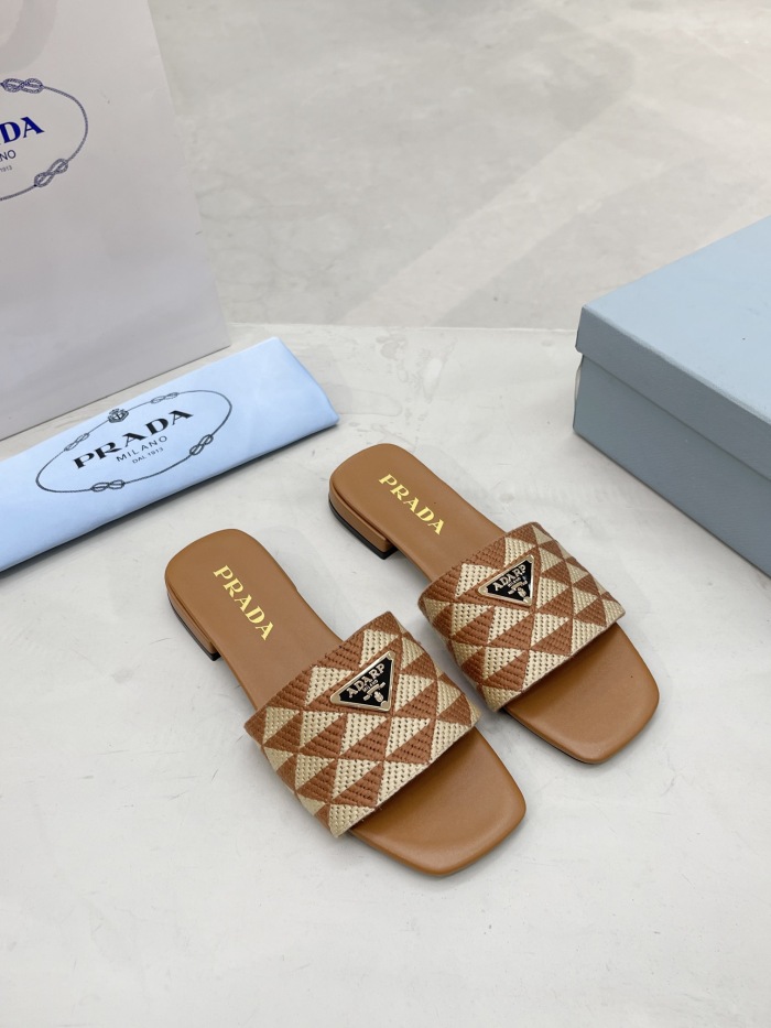 WoMen P*rada Top Sandals