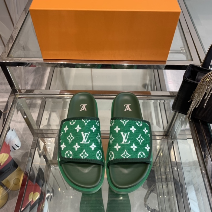 Men  L*ouis V*uitton Top Quality Sandals
