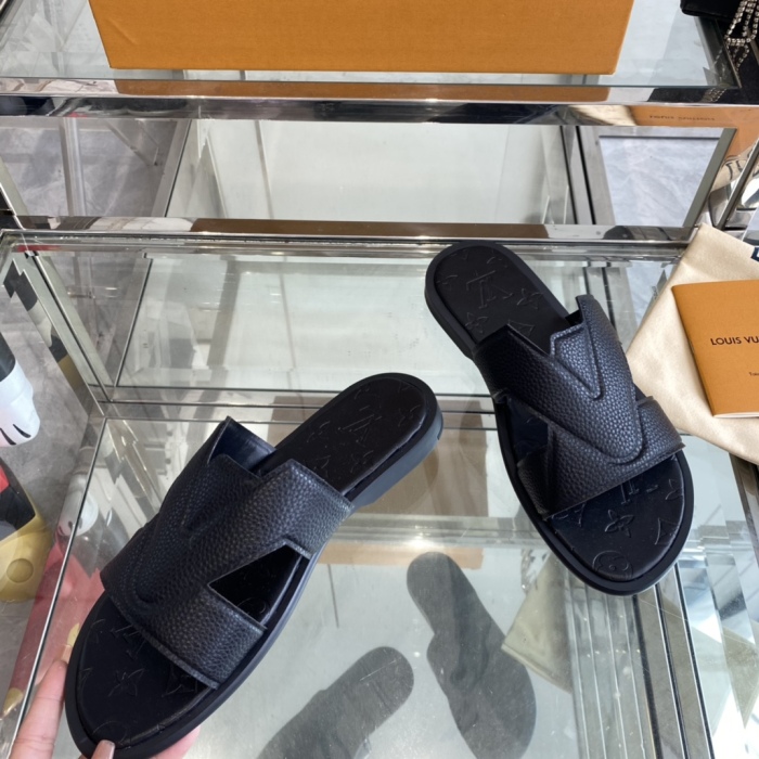 Men  L*ouis V*uitton Top Quality Sandals