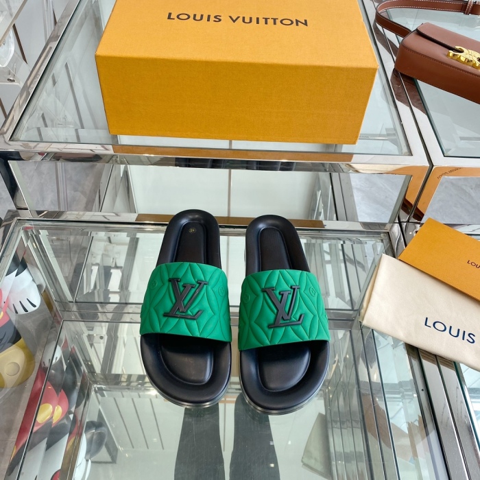 Men  L*ouis V*uitton Top Quality Sandals