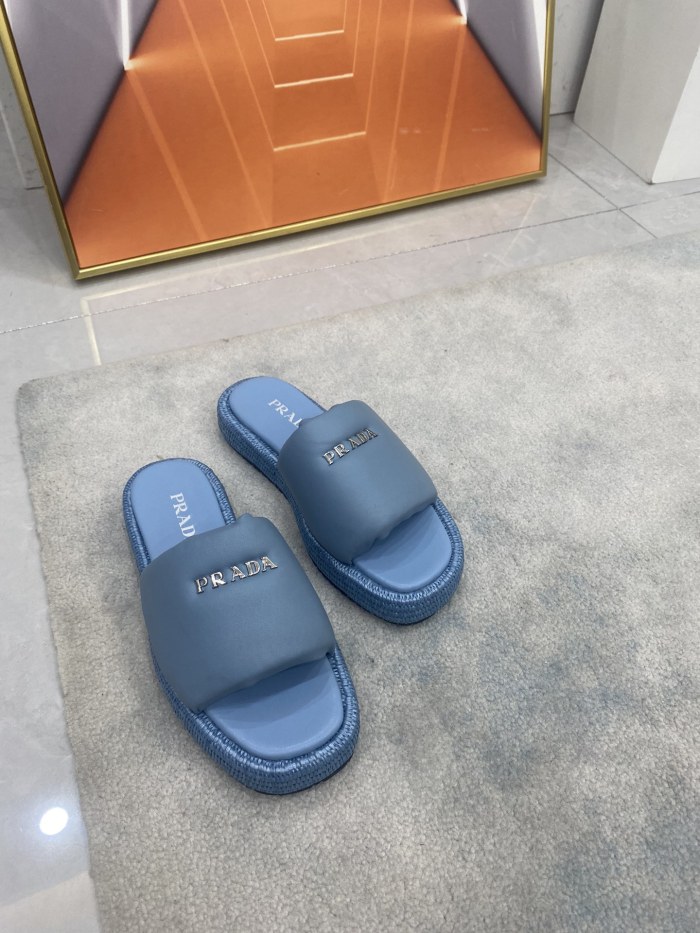 Women P*rada Top Quality Sandals