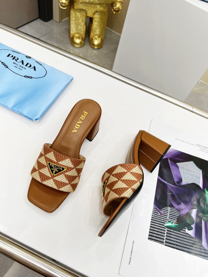 WoMen P*rada Top Sandals